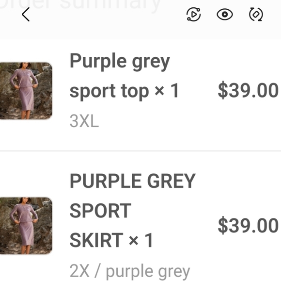 Daniella Faye ribbed velour drawstring waisted skirt - Picture 2 of 2